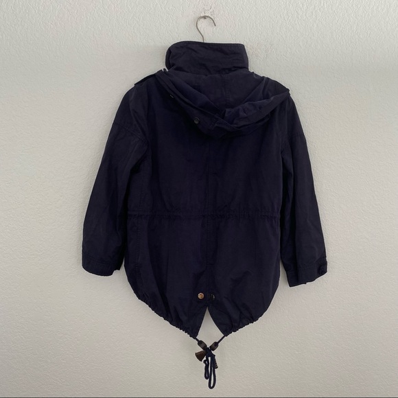 ZARA Women's Small Blue Windbreaker Jacket - Picture 2 of 13